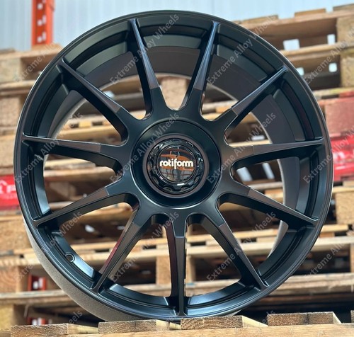Black dtm alloy wheels - black,