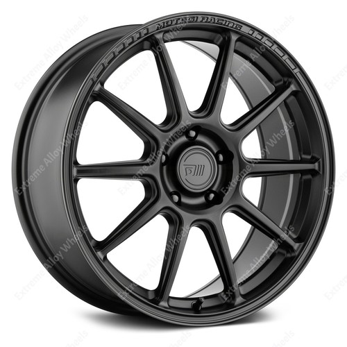 Black mr140 alloy wheels - 18",
